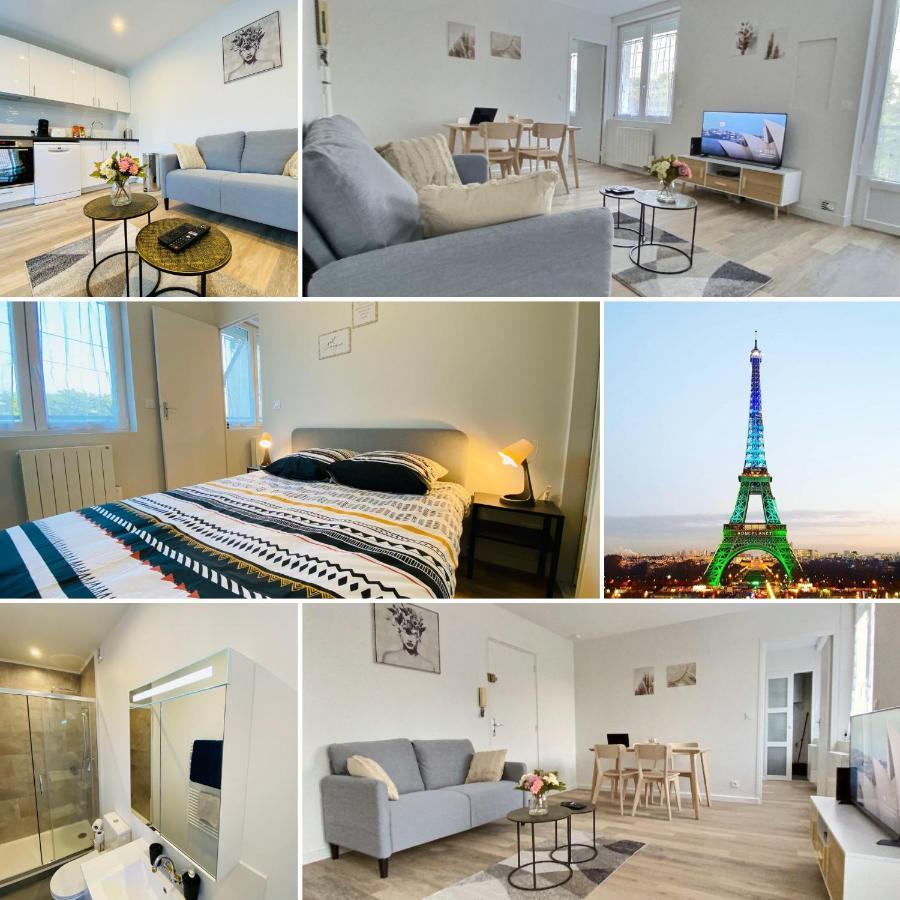 Cozy Appart' A Deux Pas De La Gare - Cozy Houses Palaiseau Esterno foto